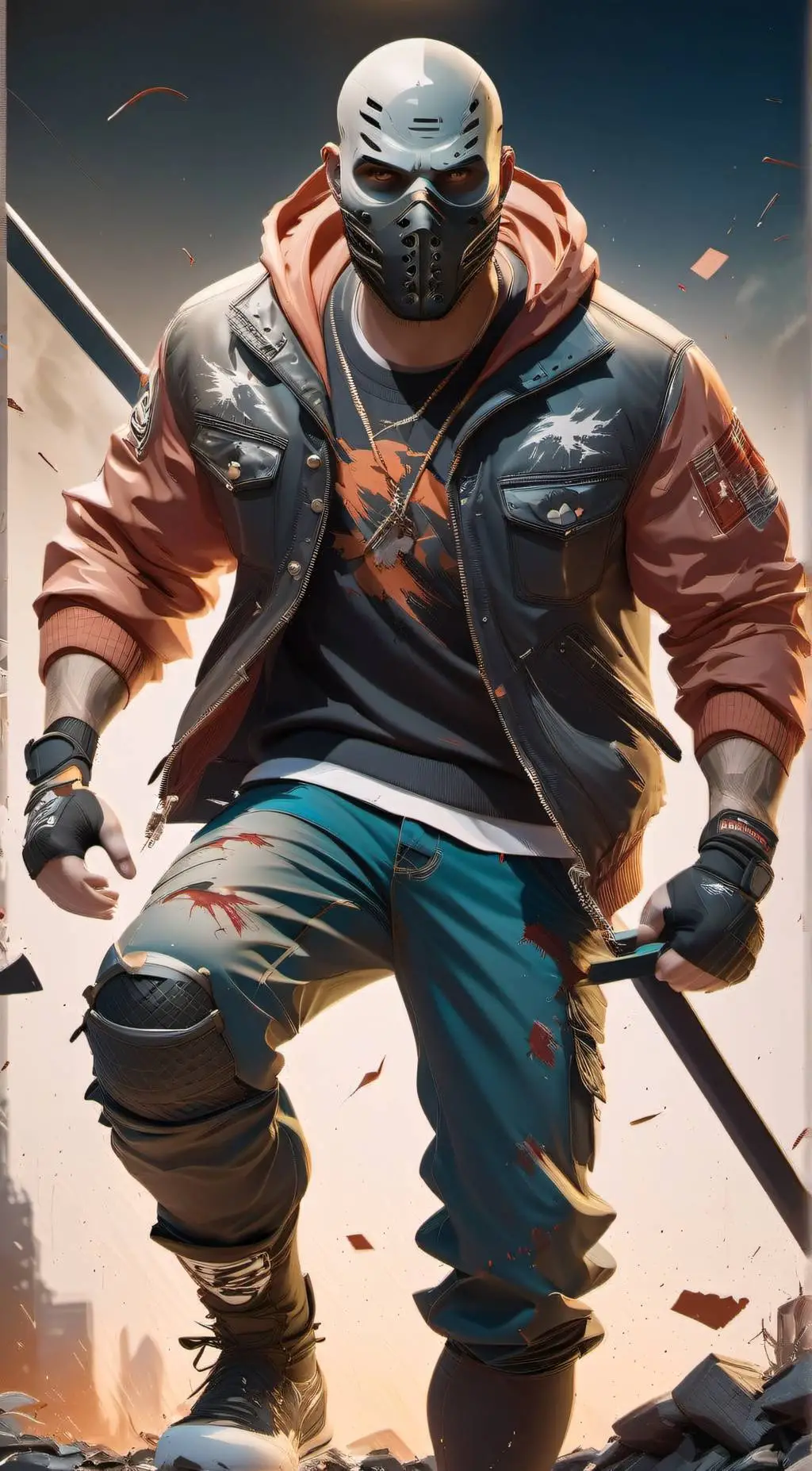 ai character: Max background