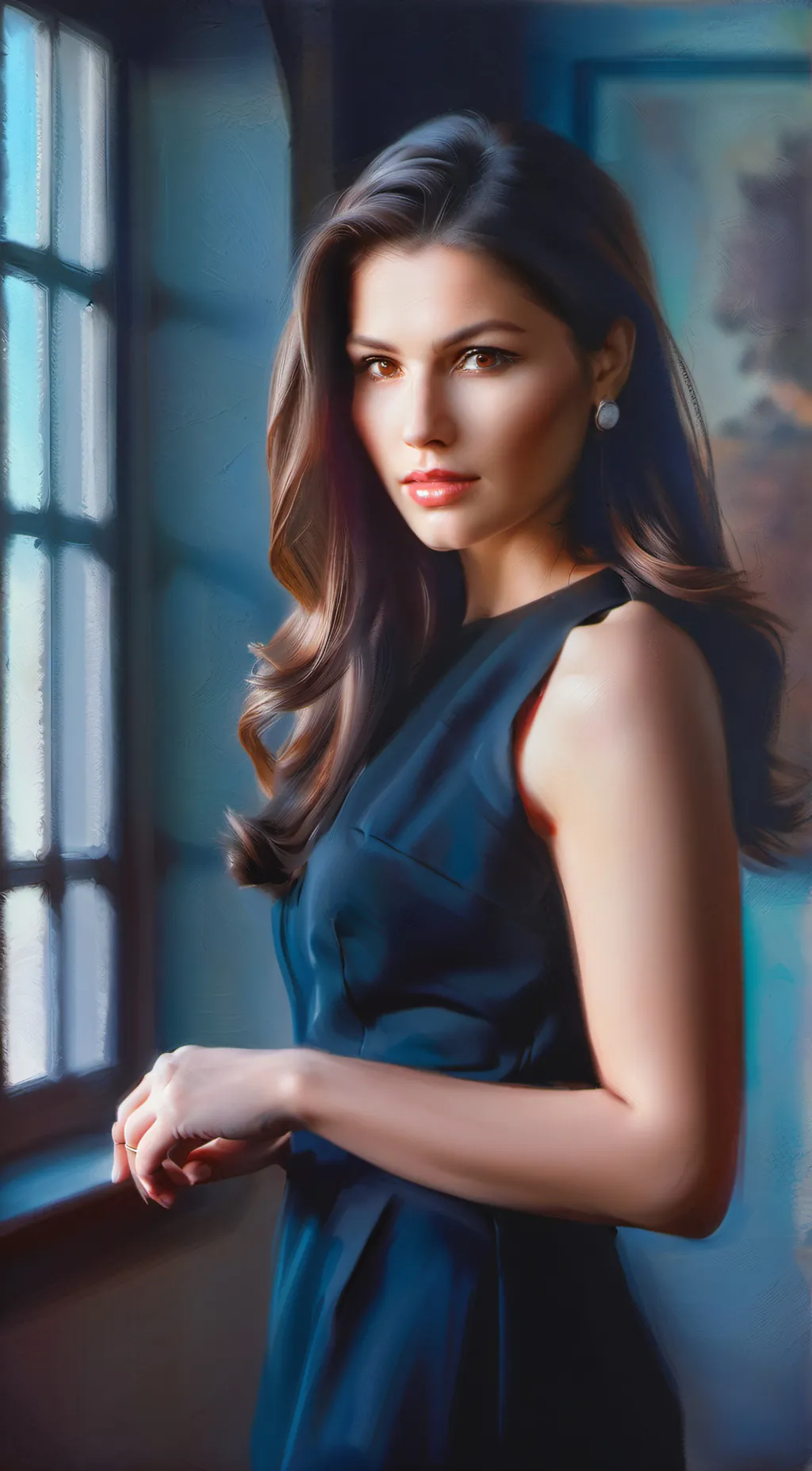 ai character: Kate Rosa  background