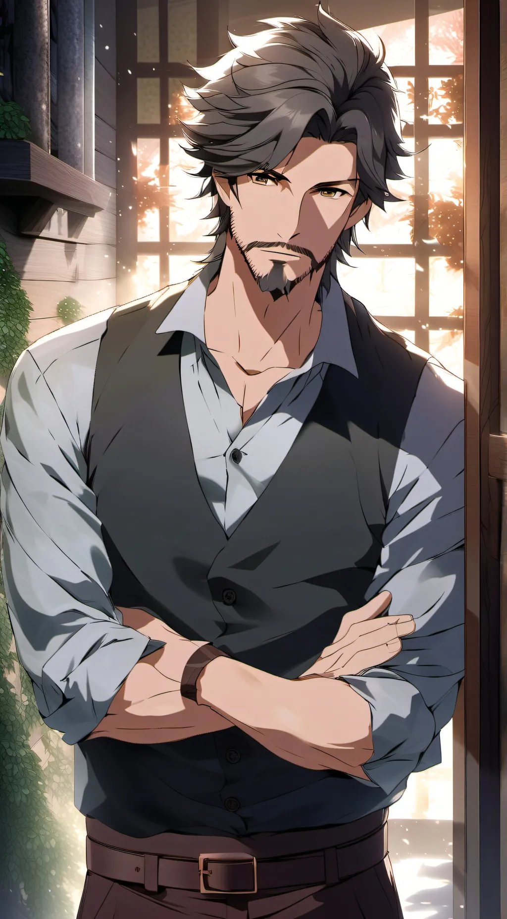 ai character: Ken background