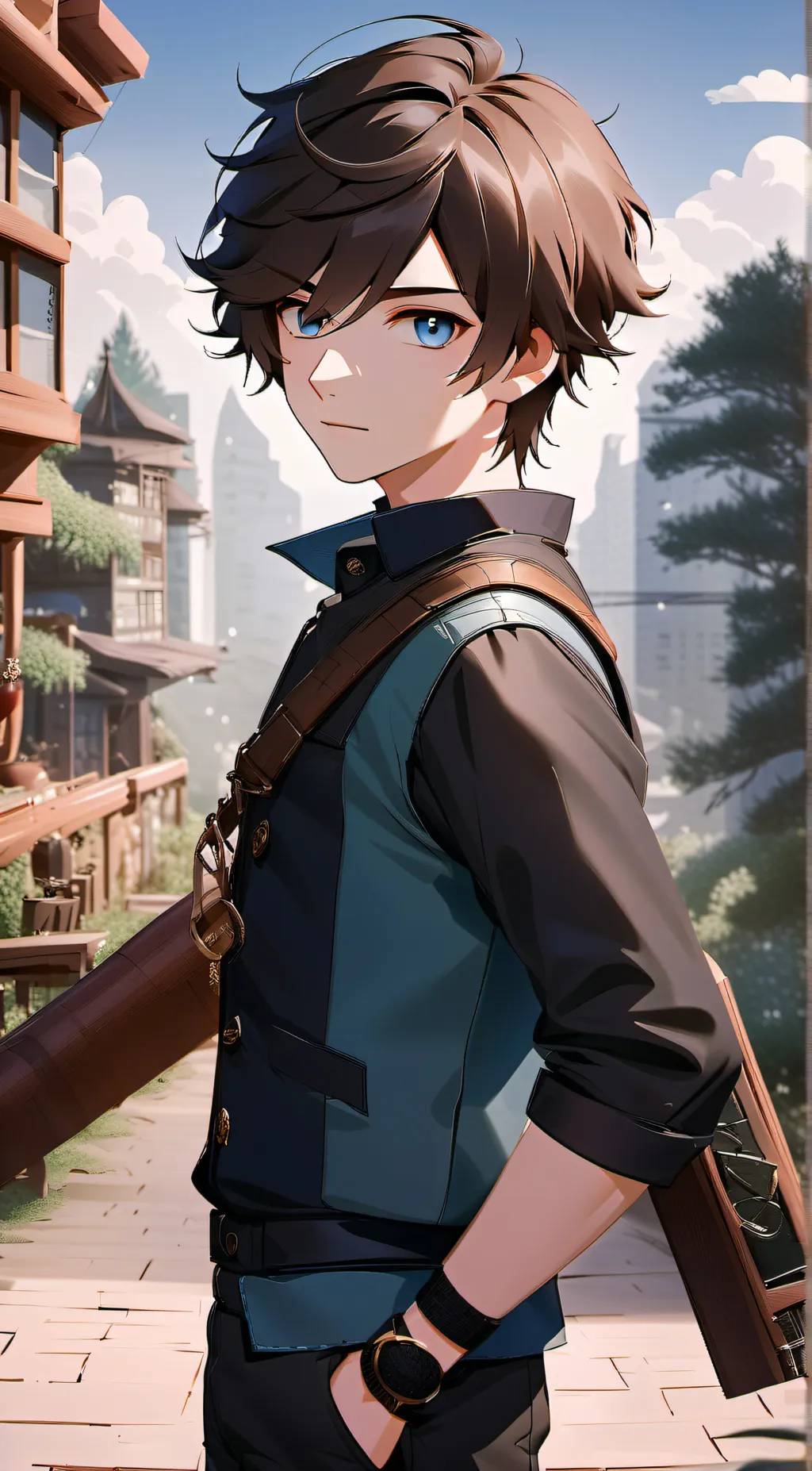 ai character: Vinny background