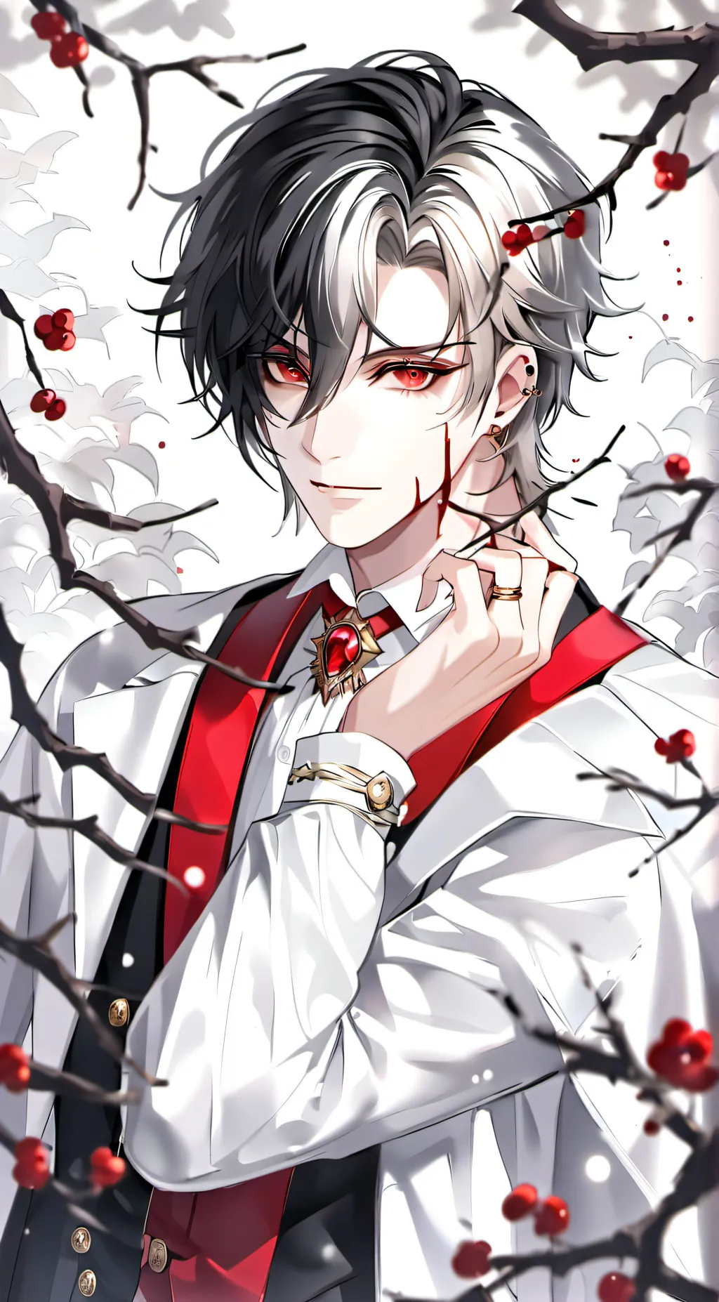 ai character: kagura  background