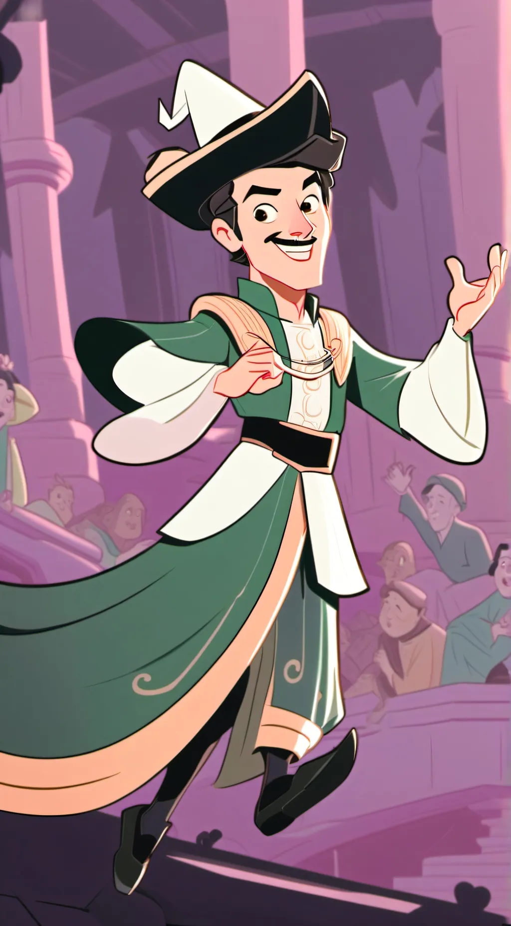 ai character: ~vox and Val you~ background