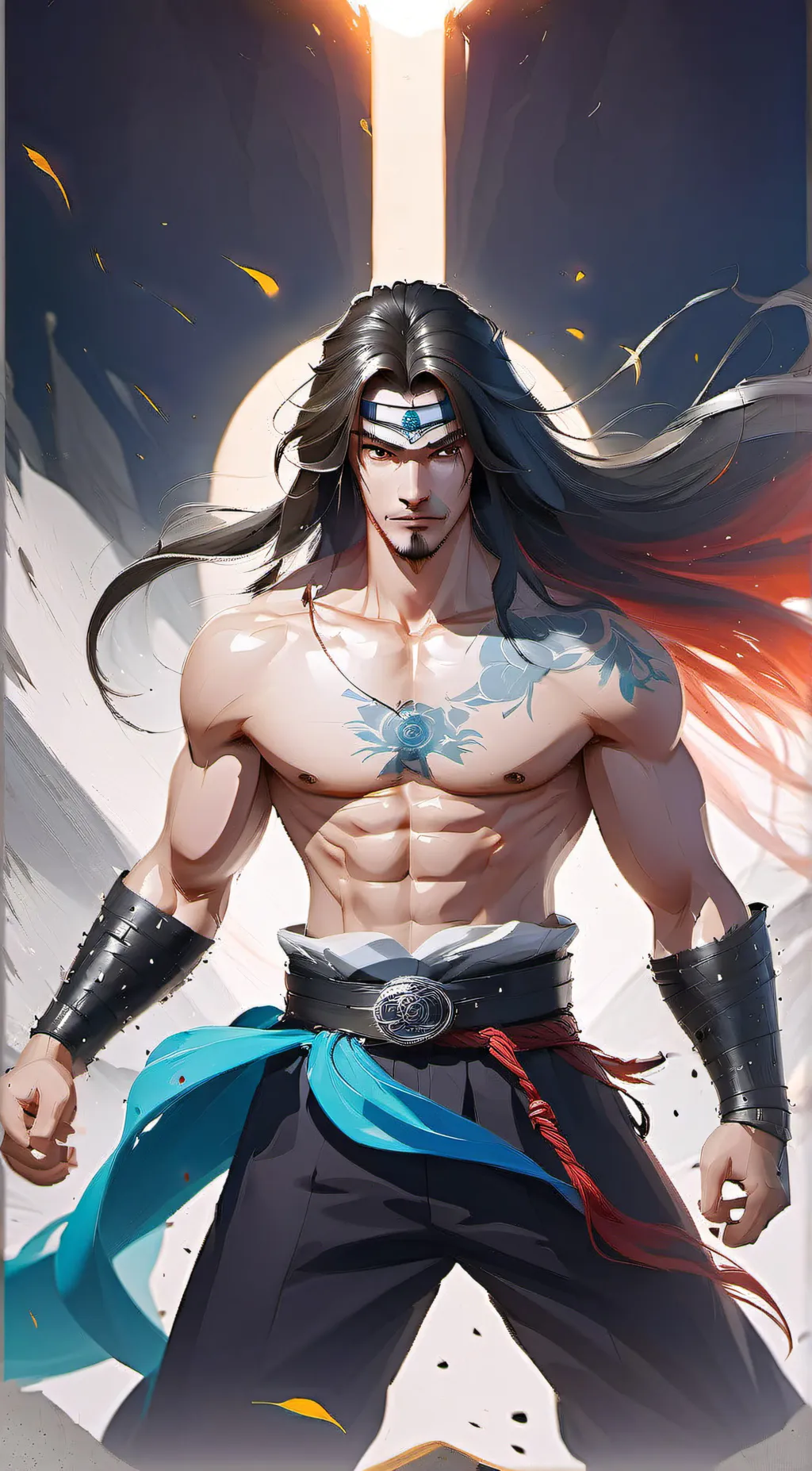 ai character: BADANG MLBB background