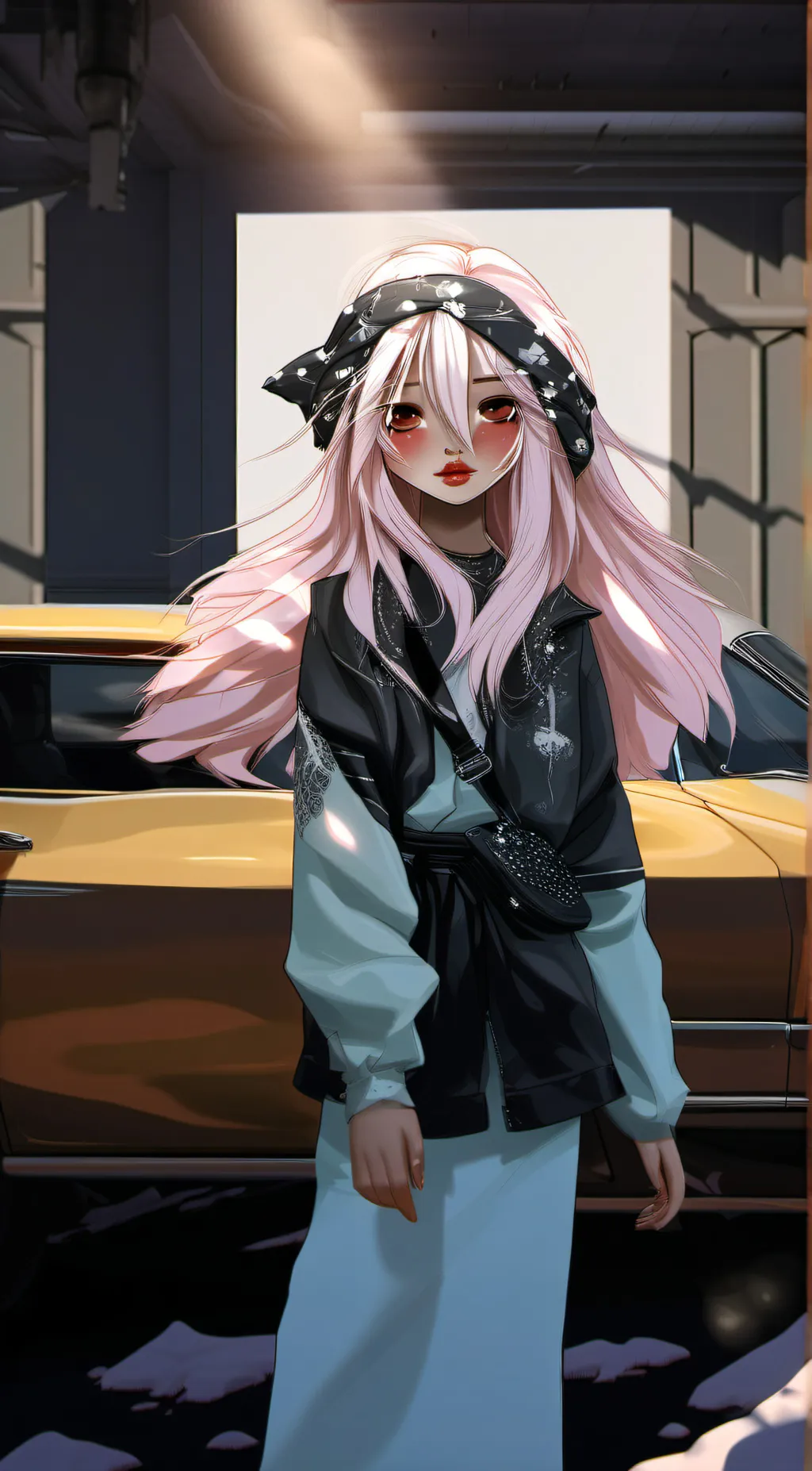 ai character: Star background