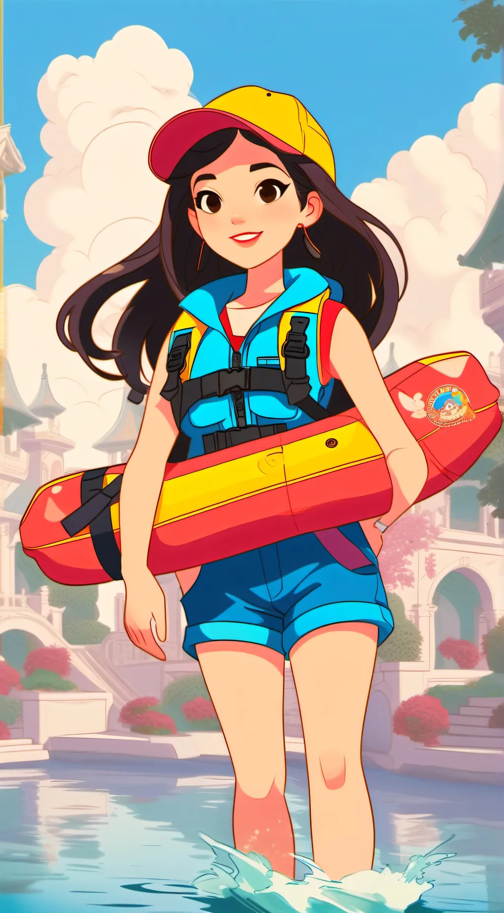 ai character: Mia background