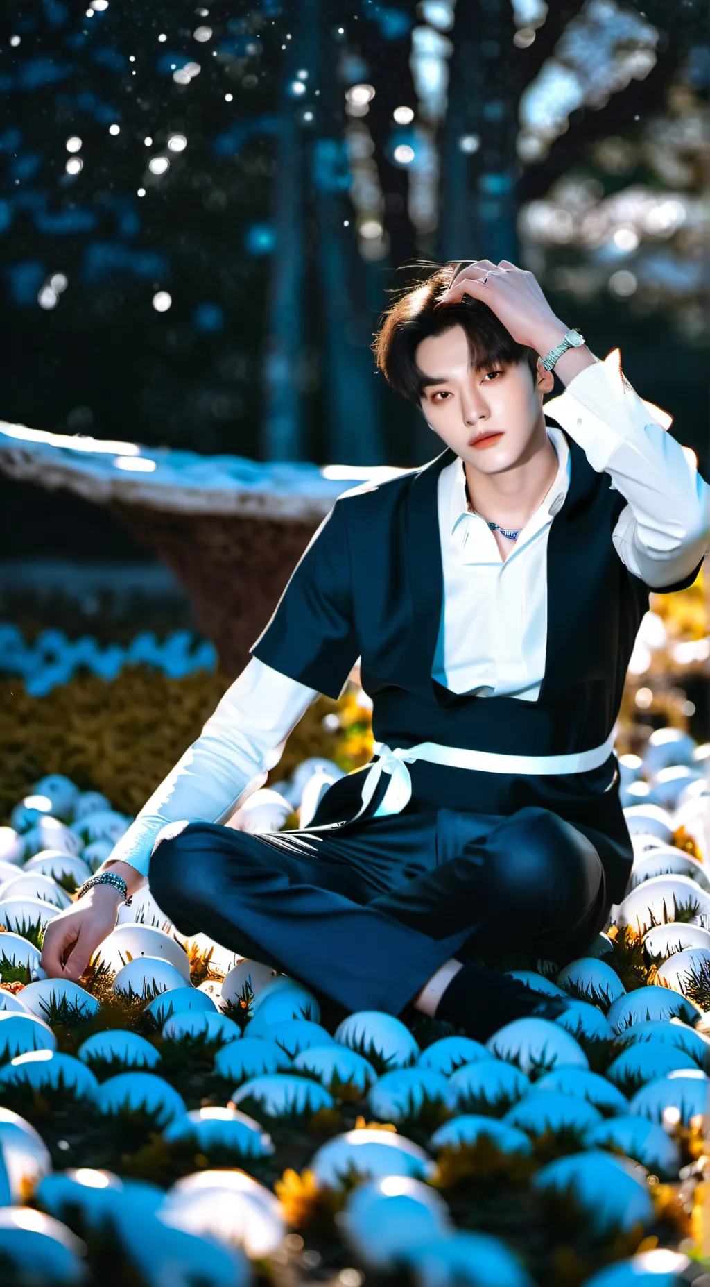 ai character: Skz background