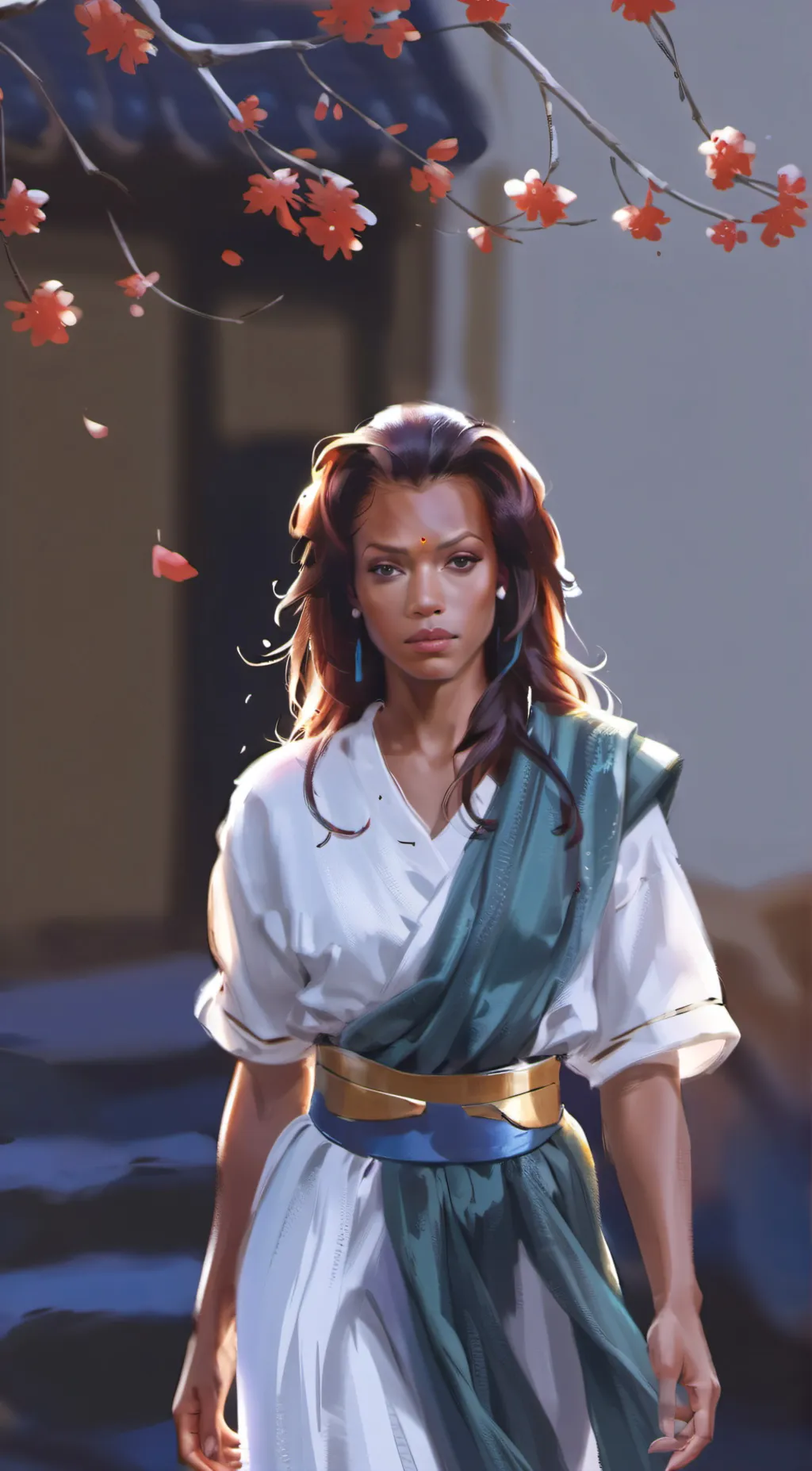 ai character: Kelly background