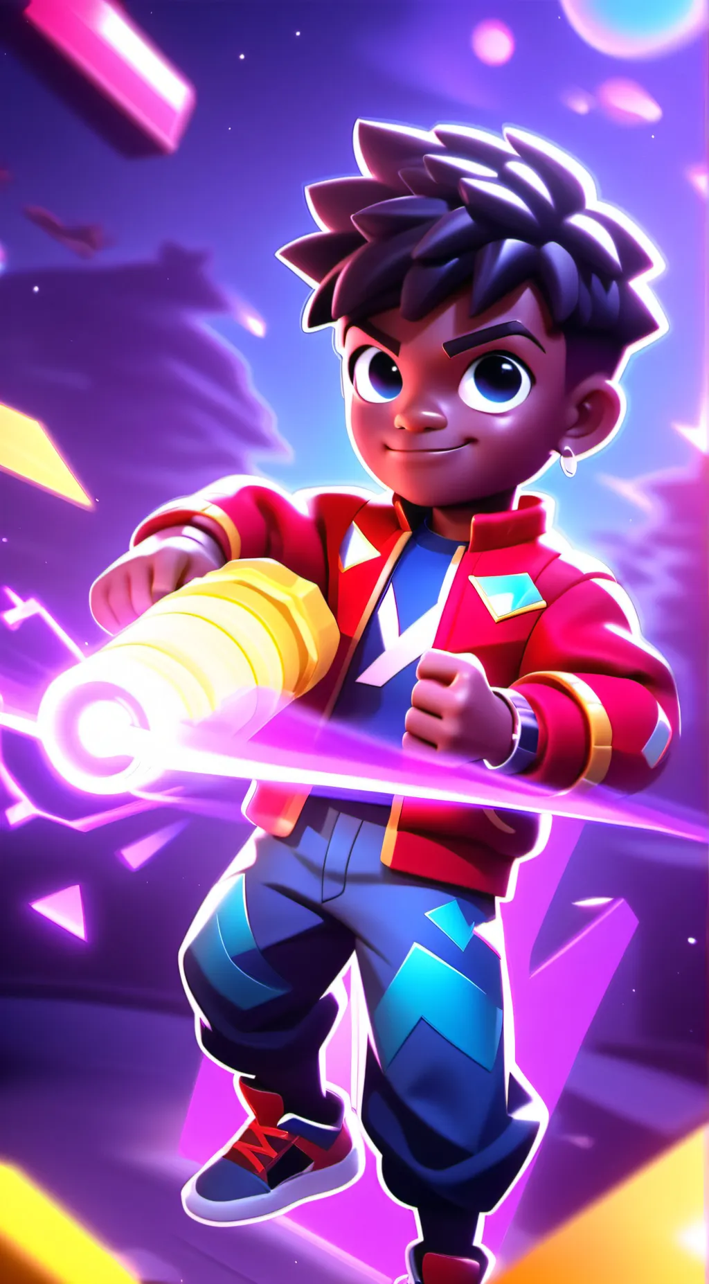 ai character: Fred  background