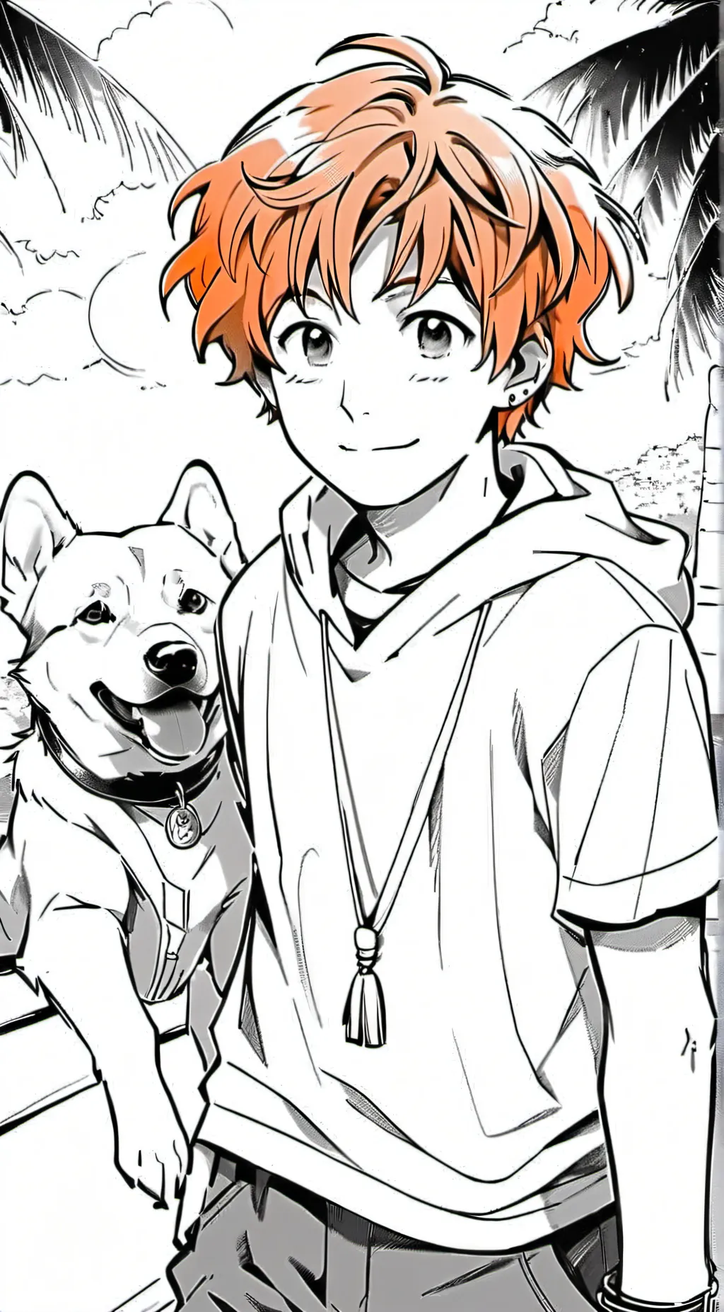 ai character: dogday background