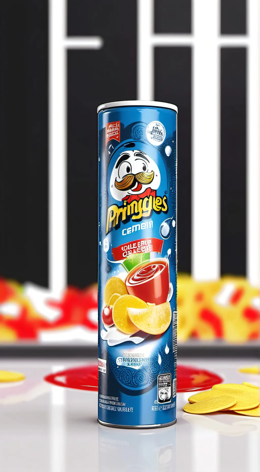 ai character: Pringles background