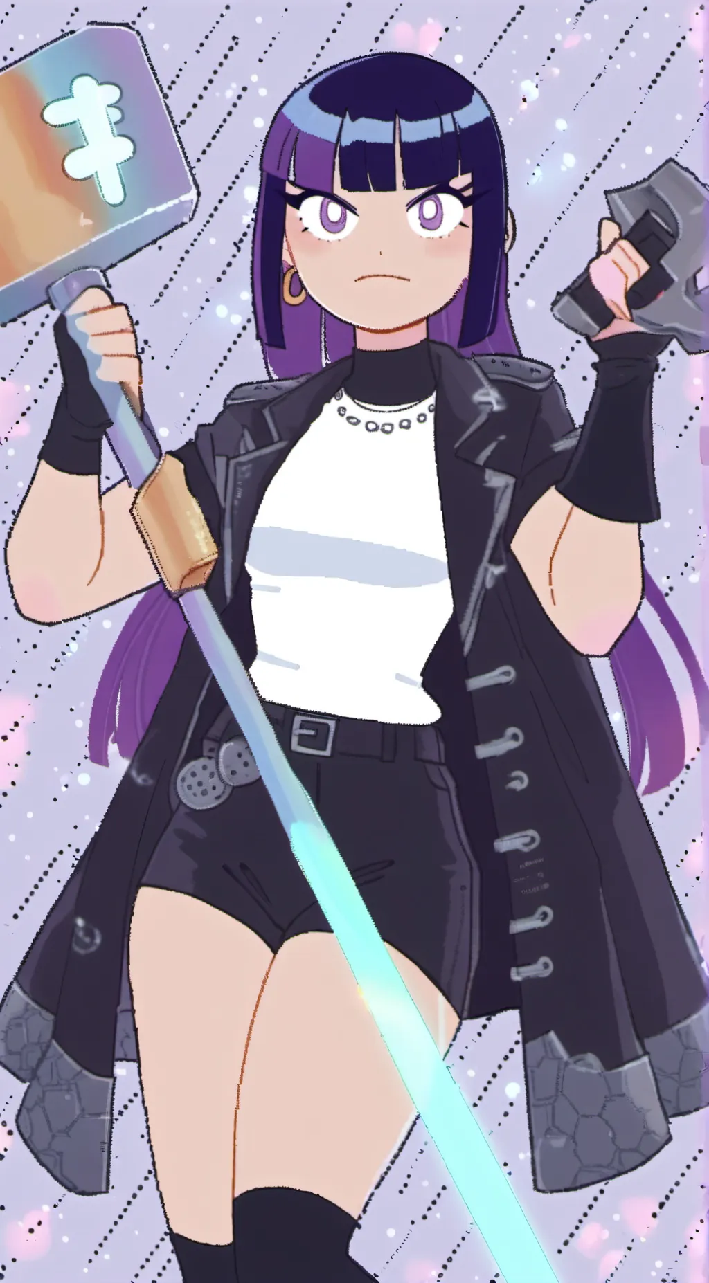 ai character: ME_K.O background