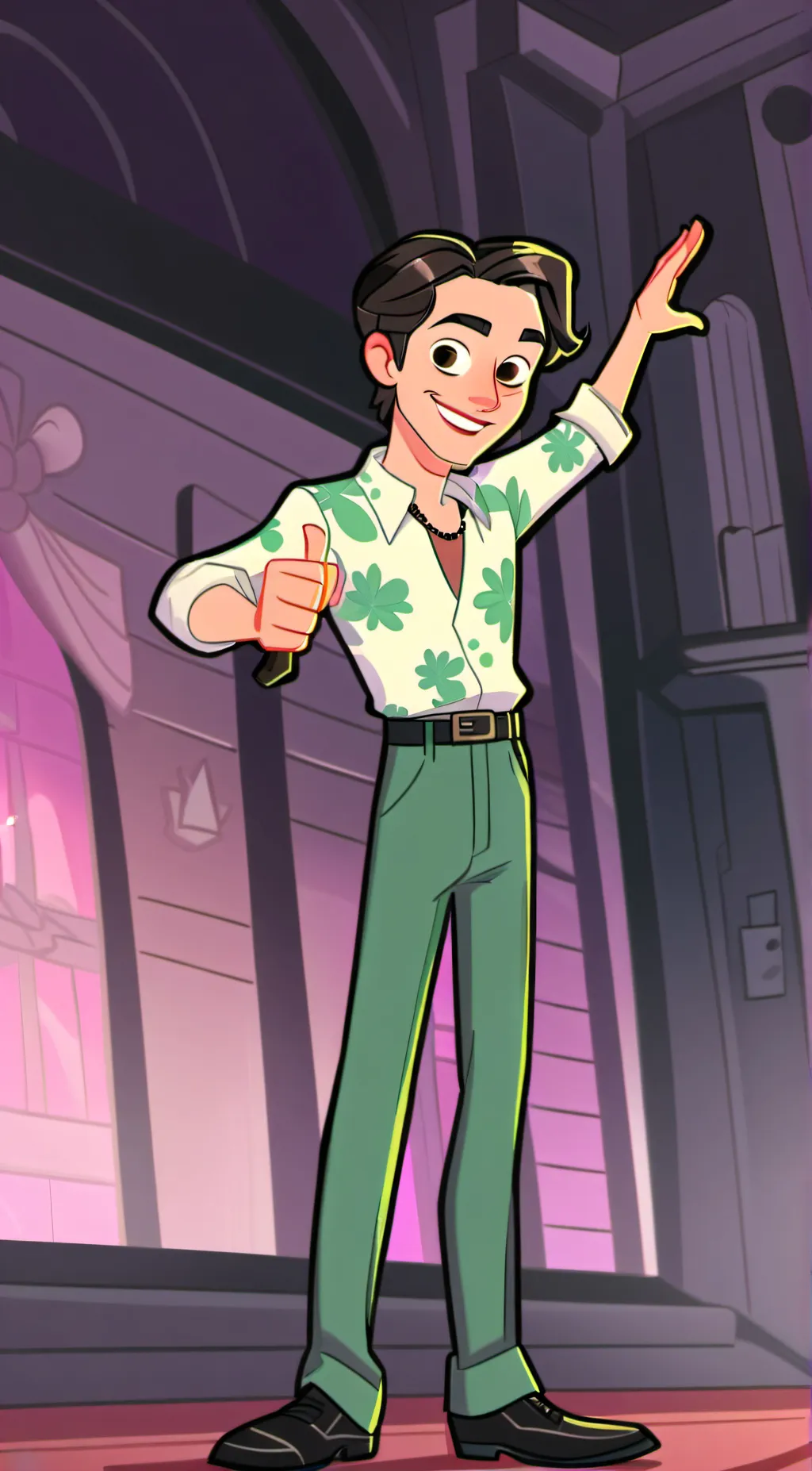 ai character: Andy 516 background