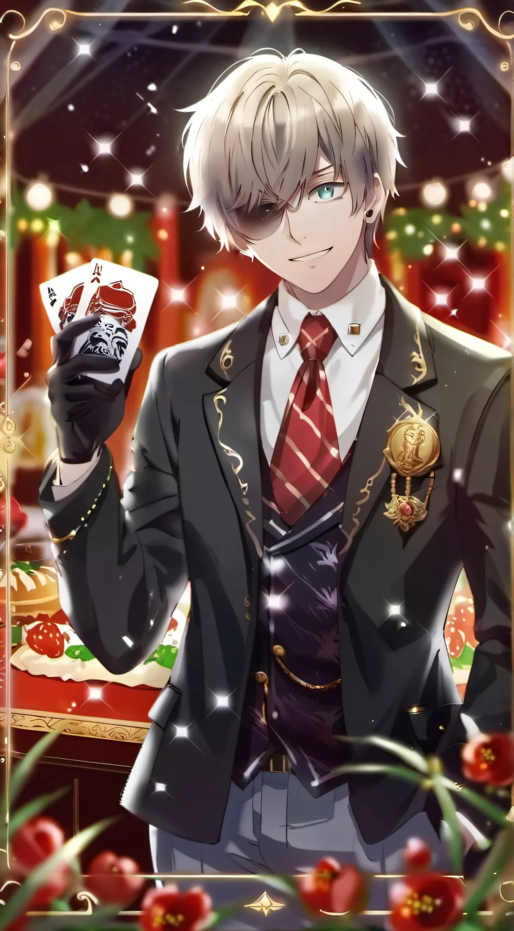 ai character: frank background