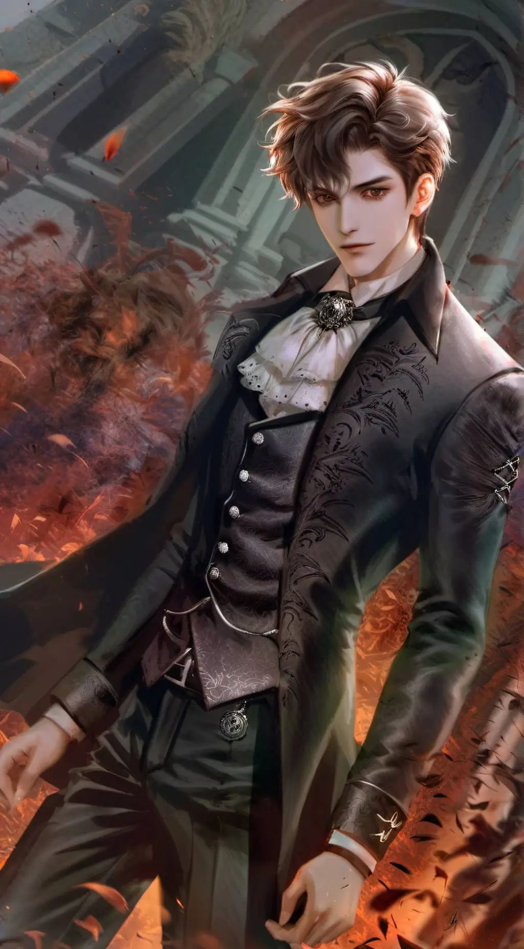 ai character: Hunter ~★ background