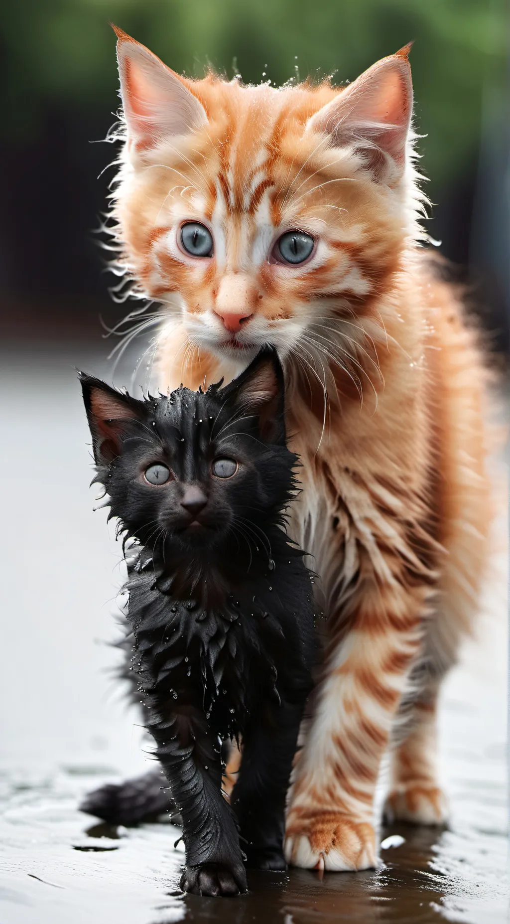 ai character: Kitties background