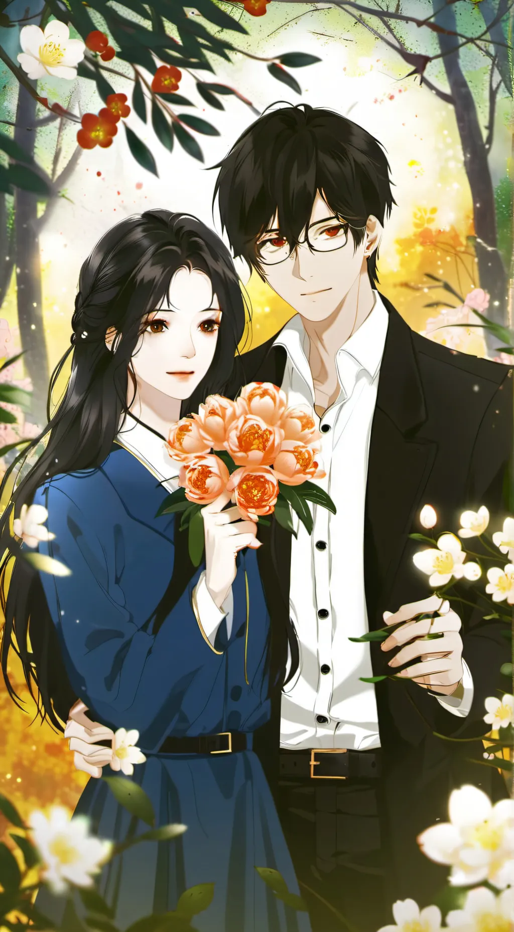 ai character: angel background