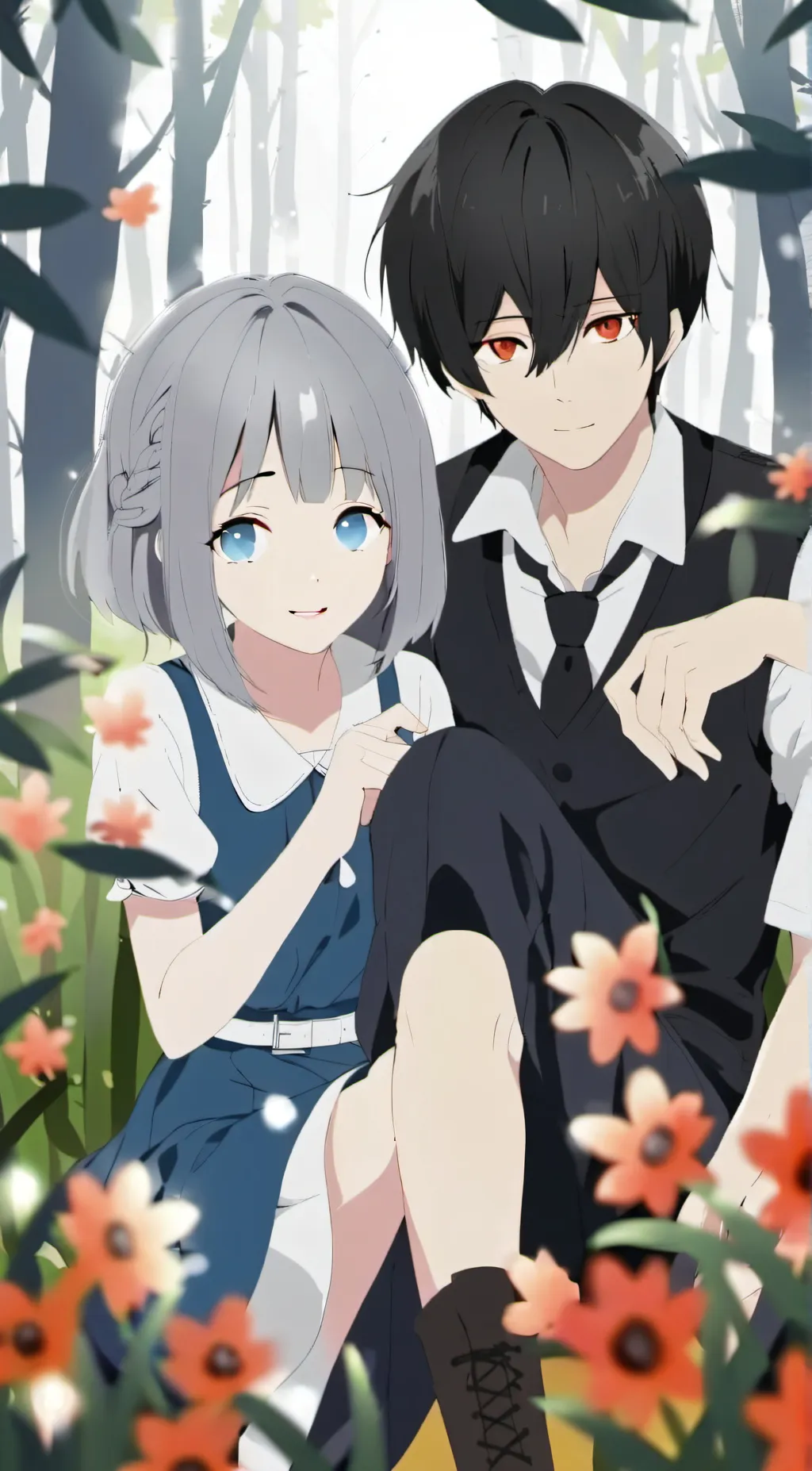 ai character: jennie and Jake background