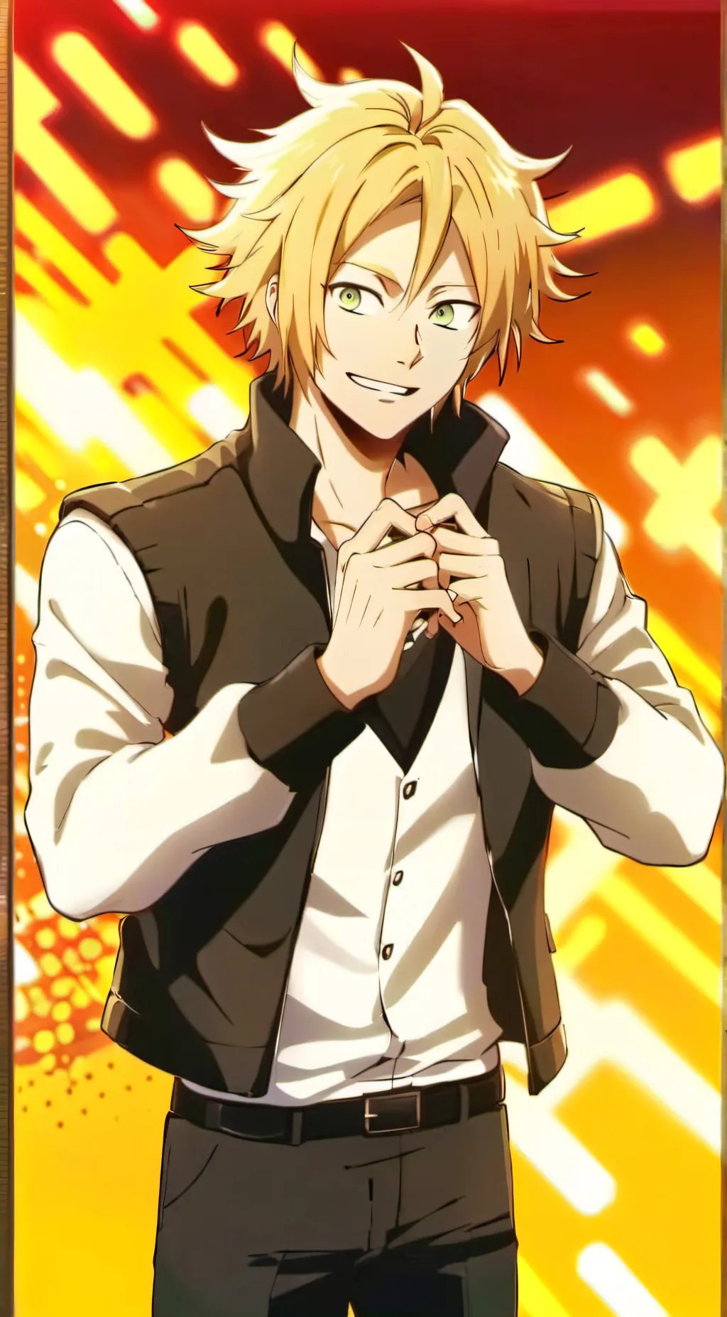 ai character: denki kamirani  background