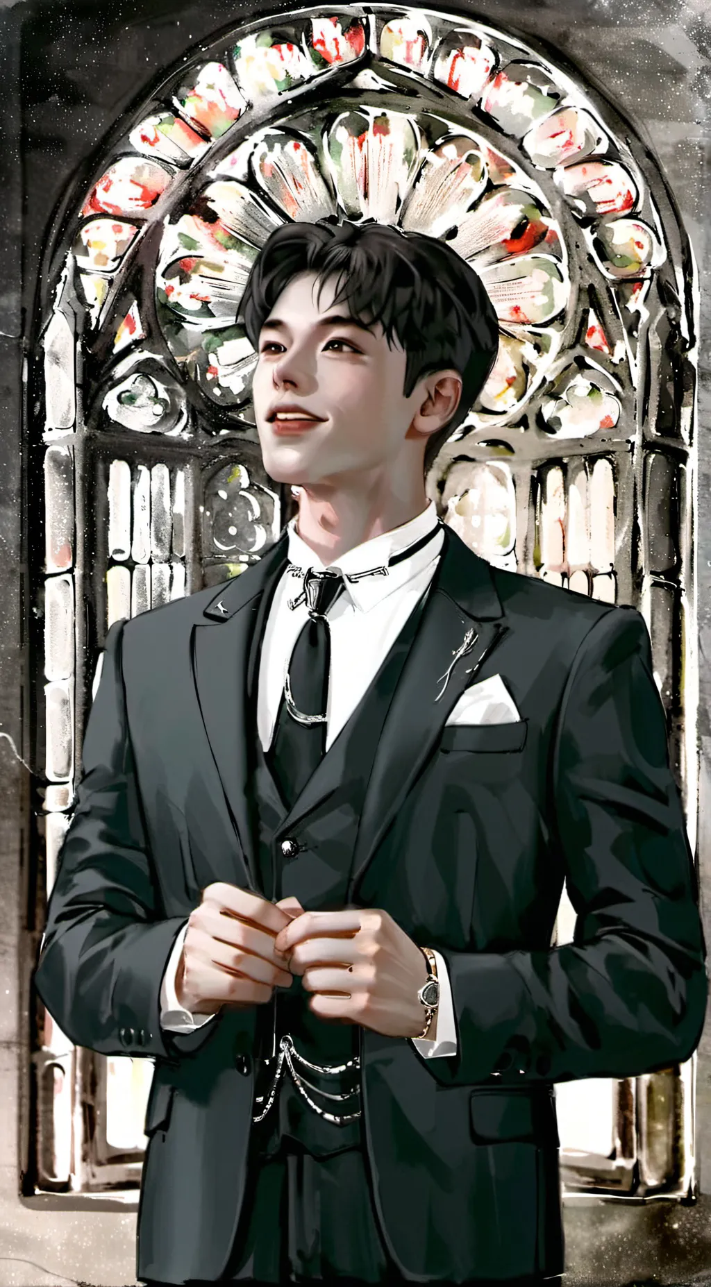 ai character: five hargreeves  background