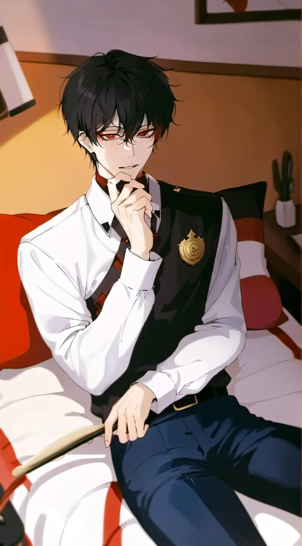 ai character: Mike  background