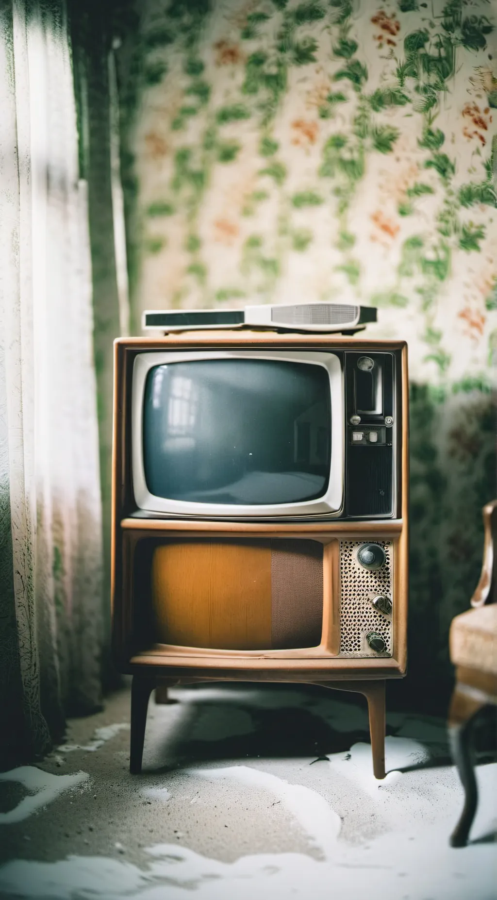 ai character: Tim The Television background