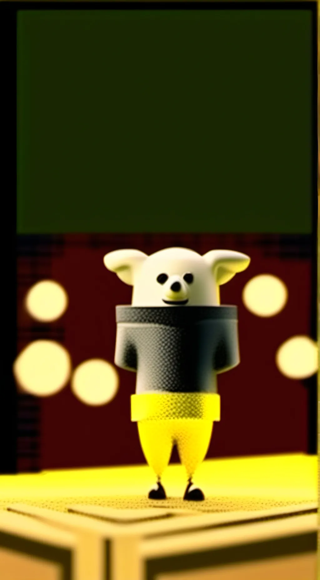 ai character: mr jiggle bottoms background