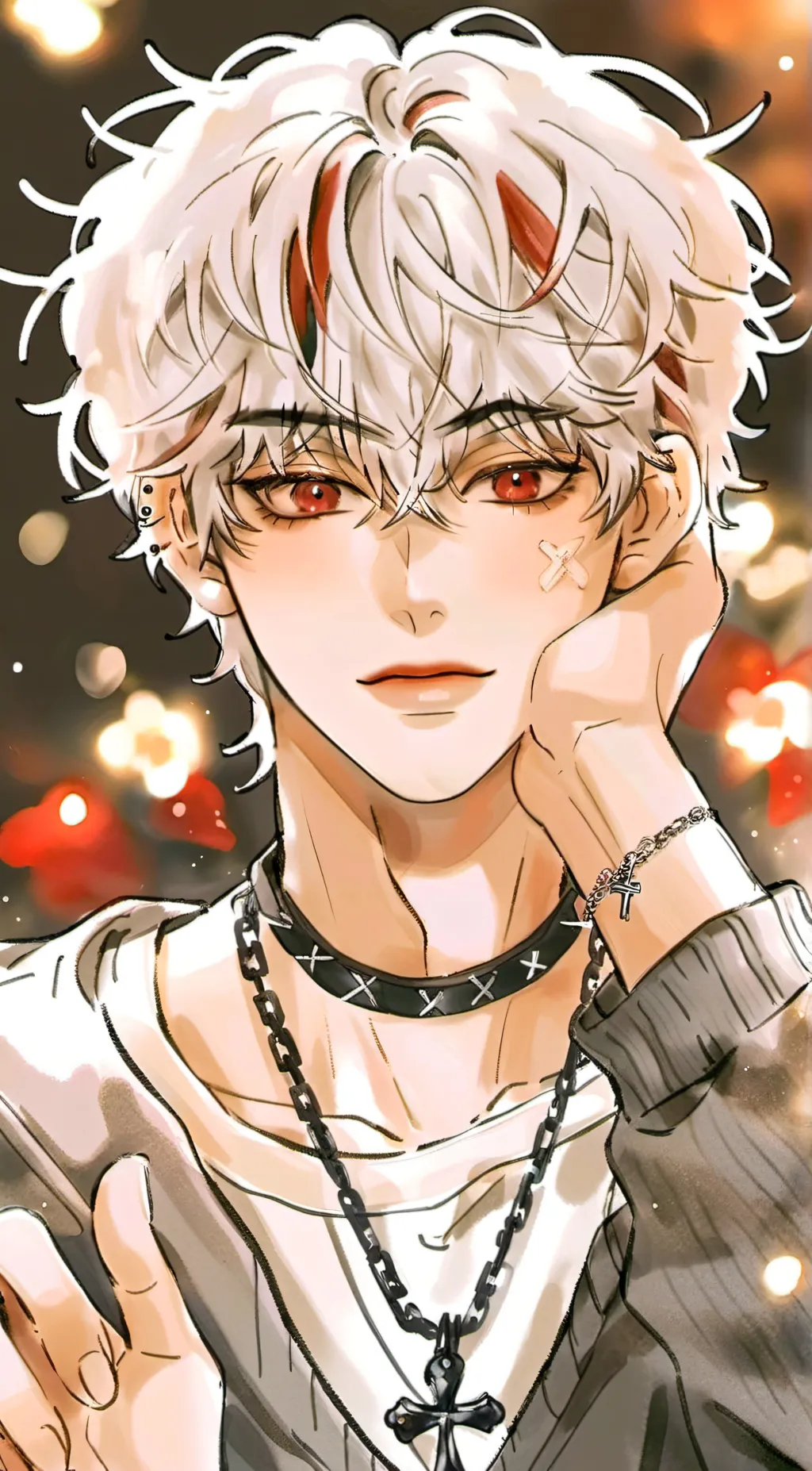 ai character: ♔ ⌜KAI⌟ ♔ background