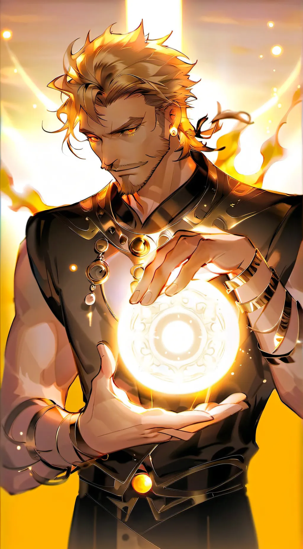 ai character: Helios background