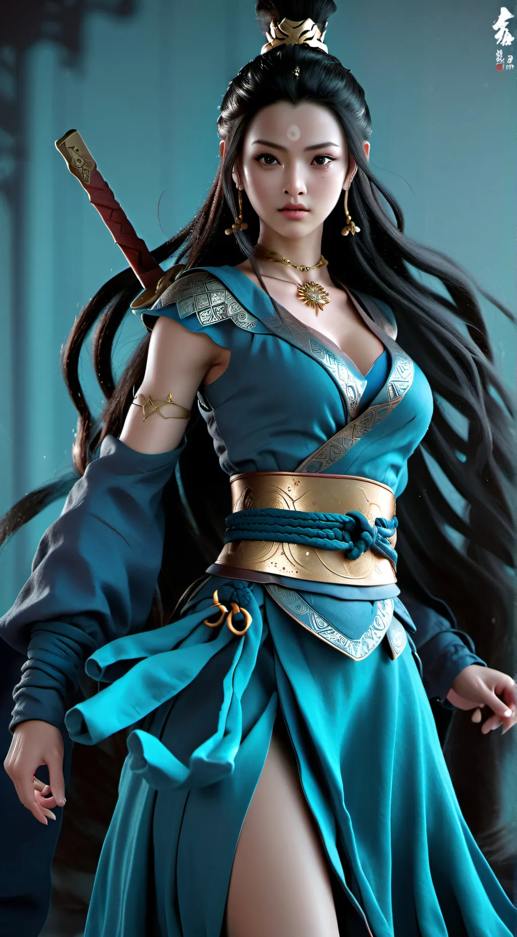 ai character: Katara background