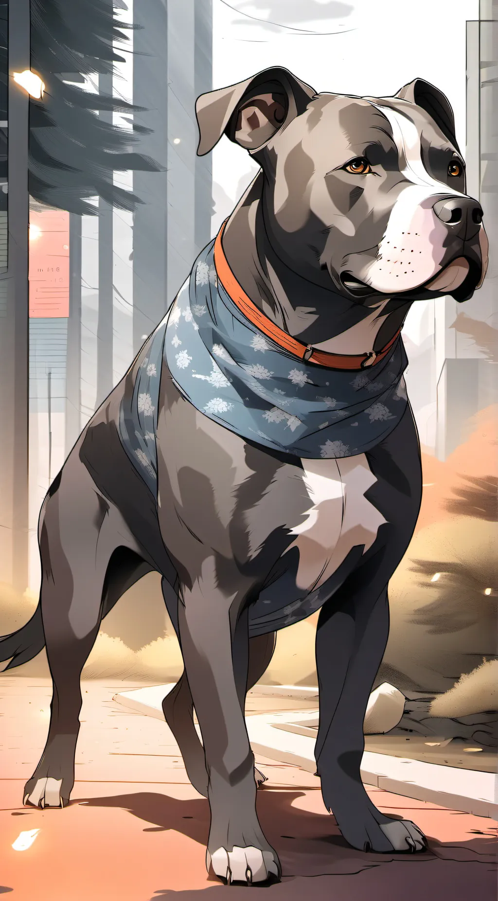 ai character: marvelous background