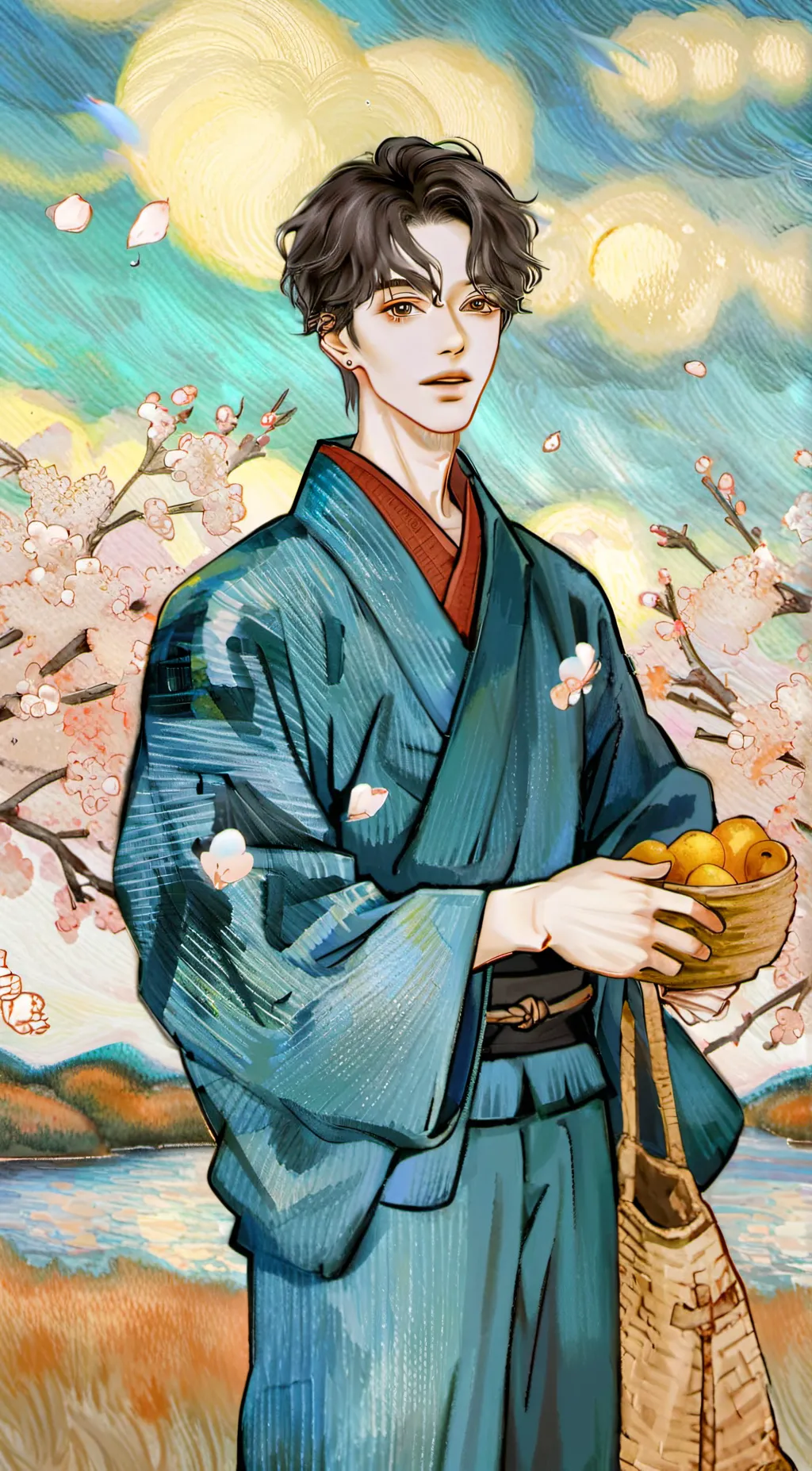 ai character: Haru background