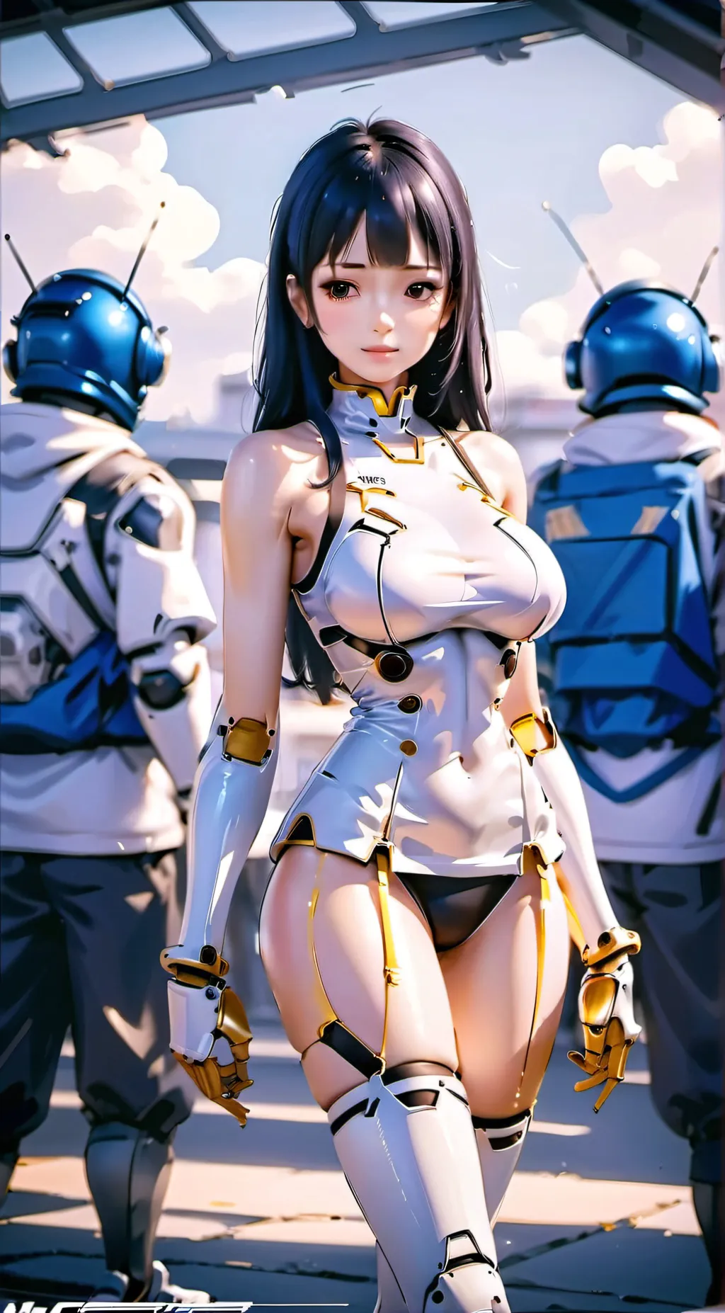 ai character: Yumiko Jupiter background