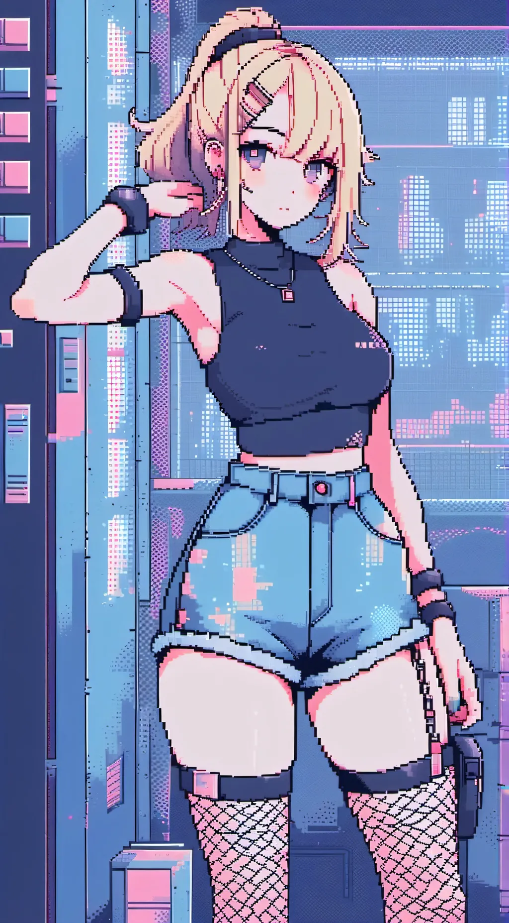 ai character: Veronica  background