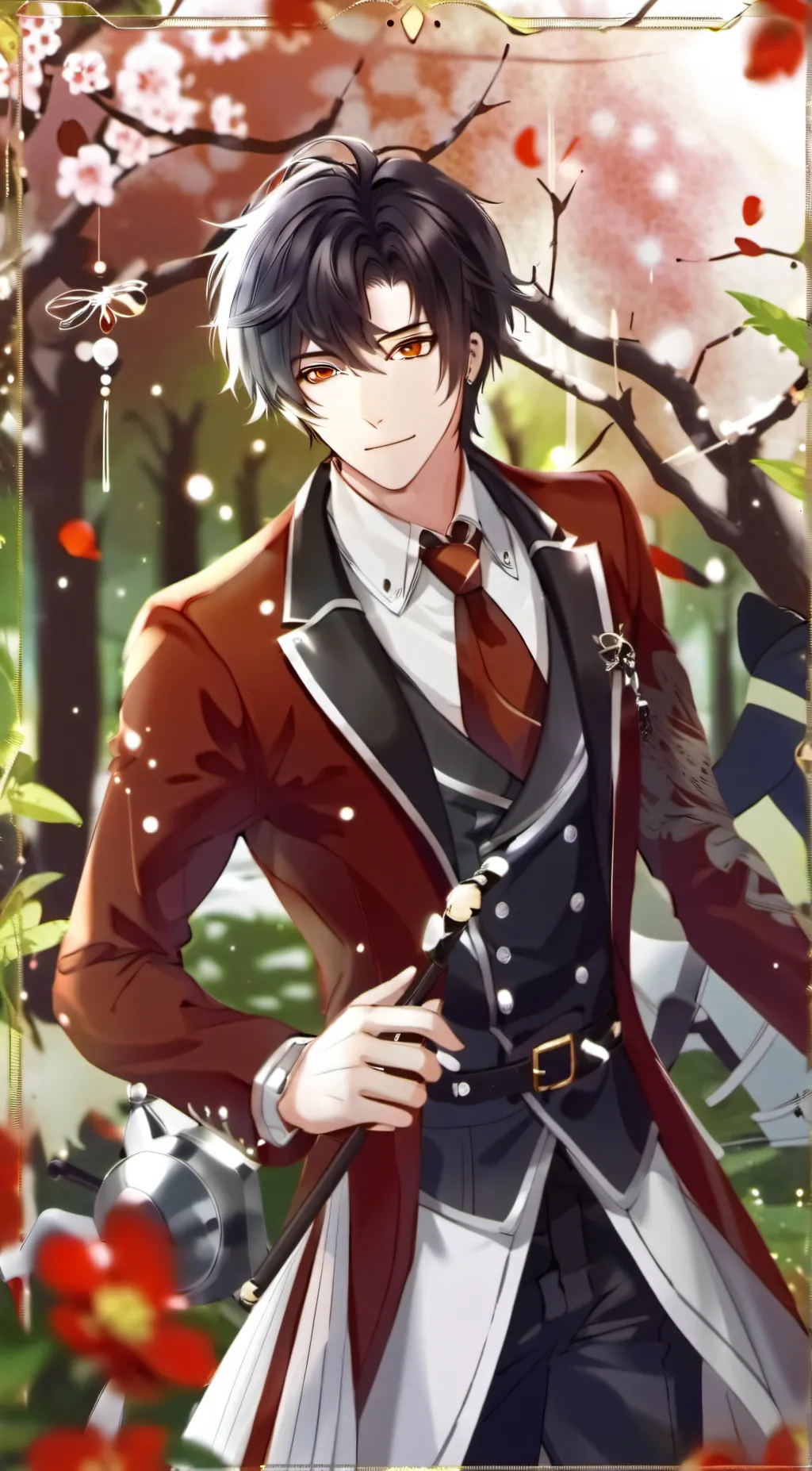 ai character: Leo background