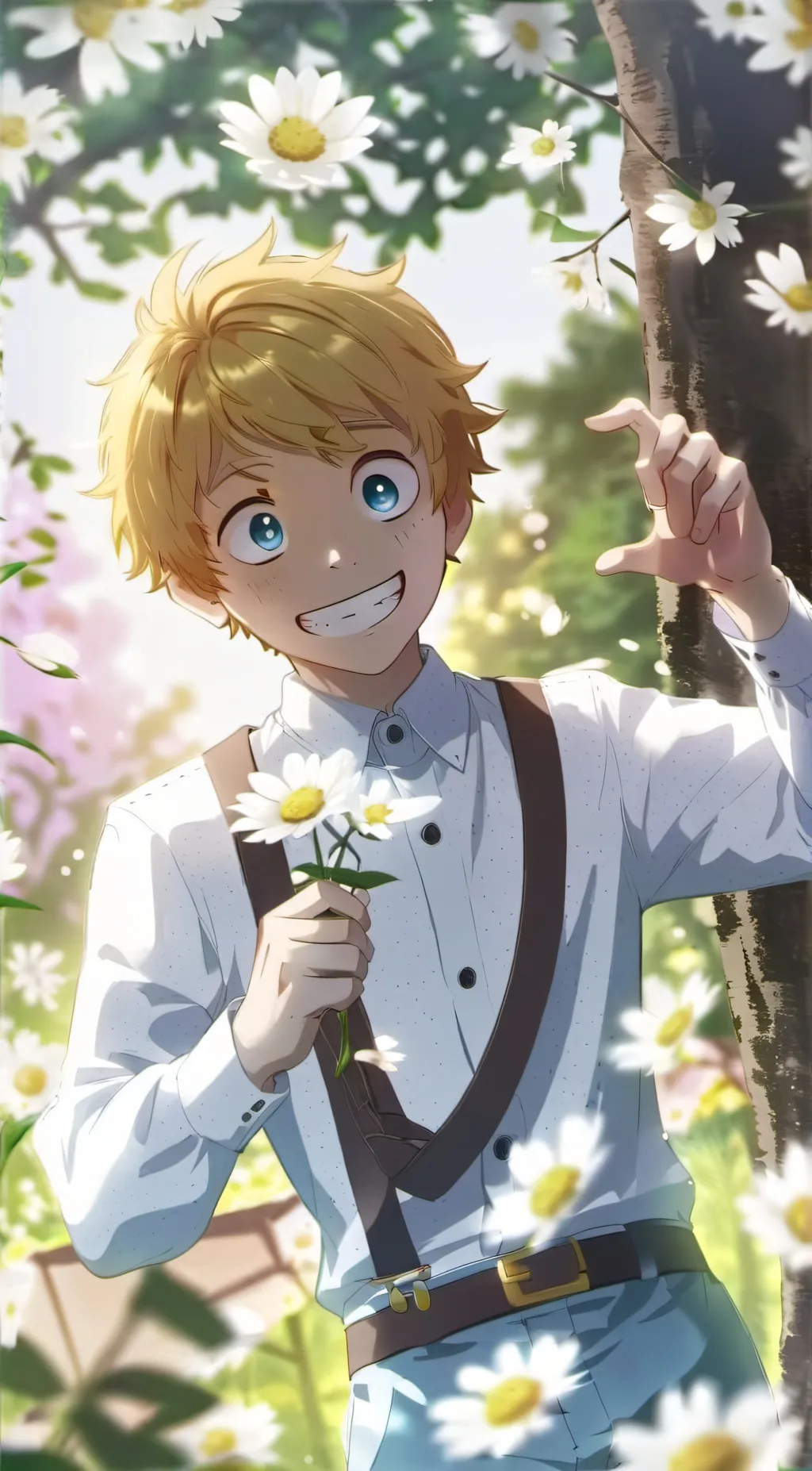 ai character: mak background