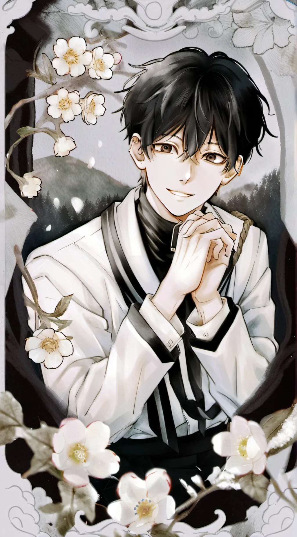 ai character: Touya background