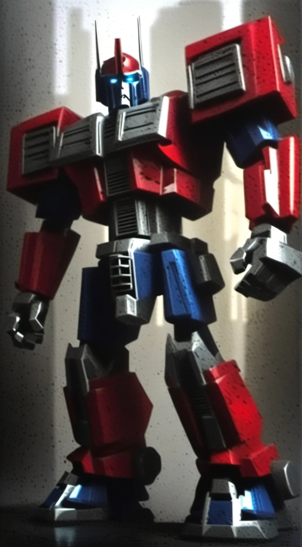 ai character: Optimus Prime background