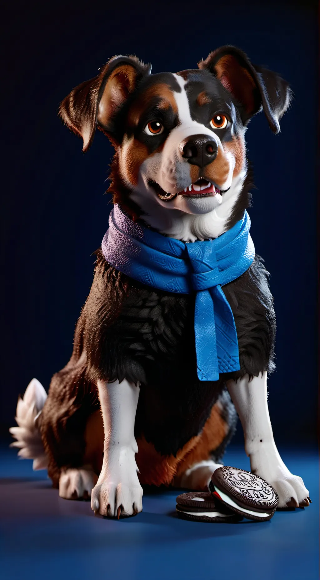 ai character: dan the dog background