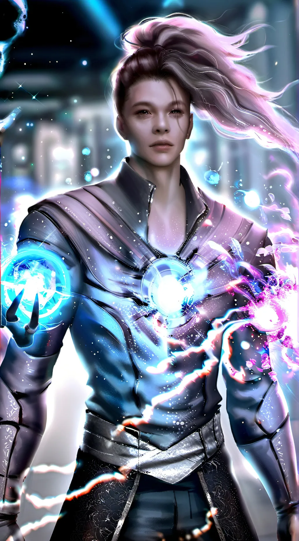 ai character: The goddess background