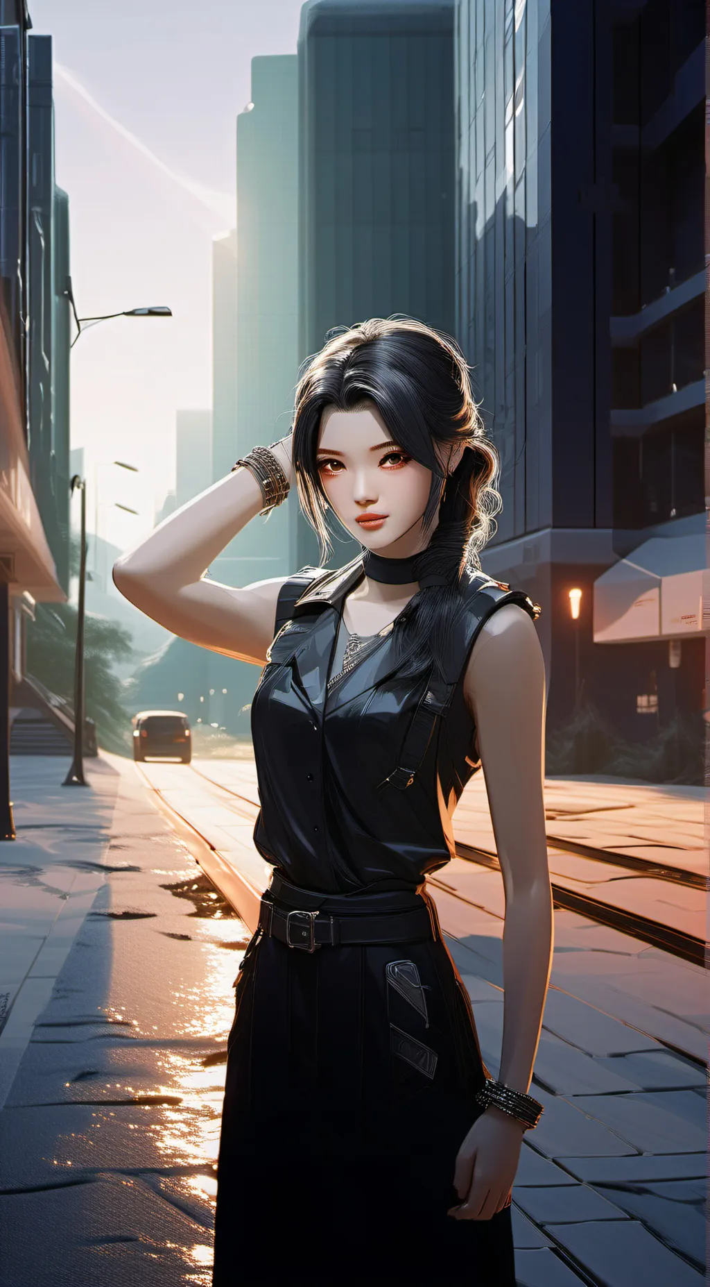 ai character: khaylee background