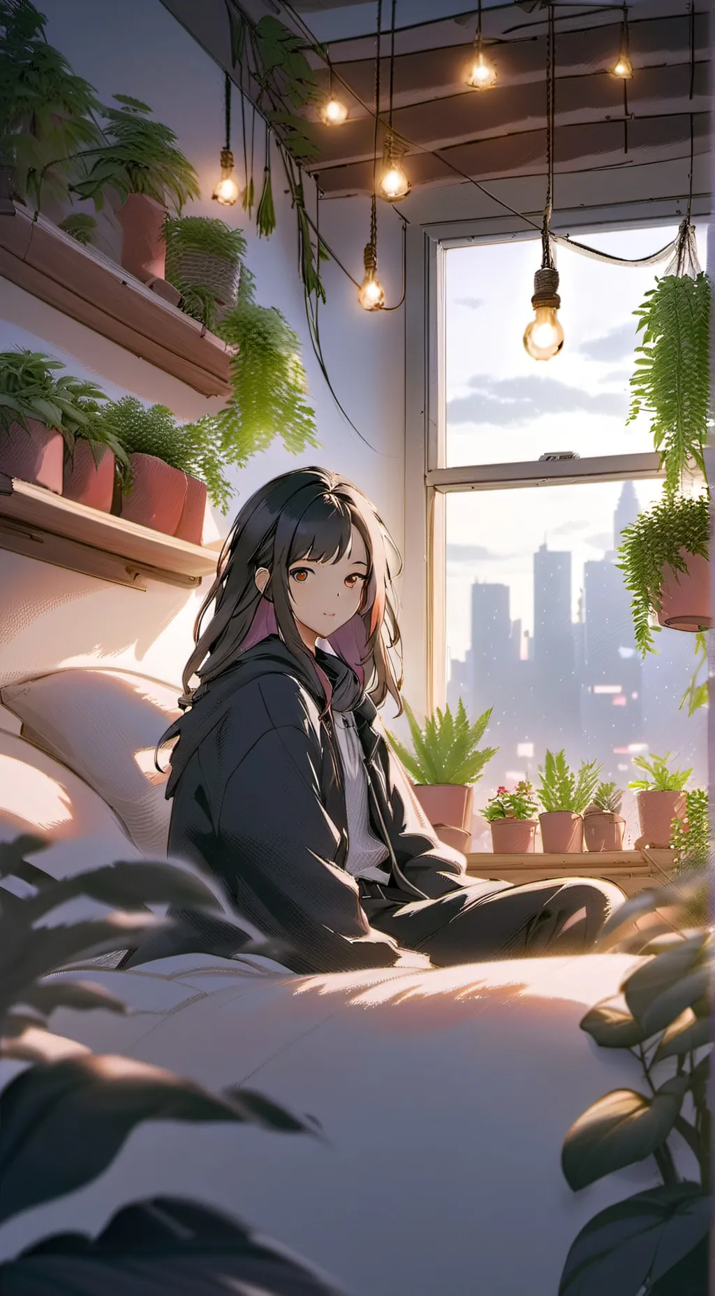 ai character: ~>𝑅𝒶𝓎𝓁𝒶<~ background