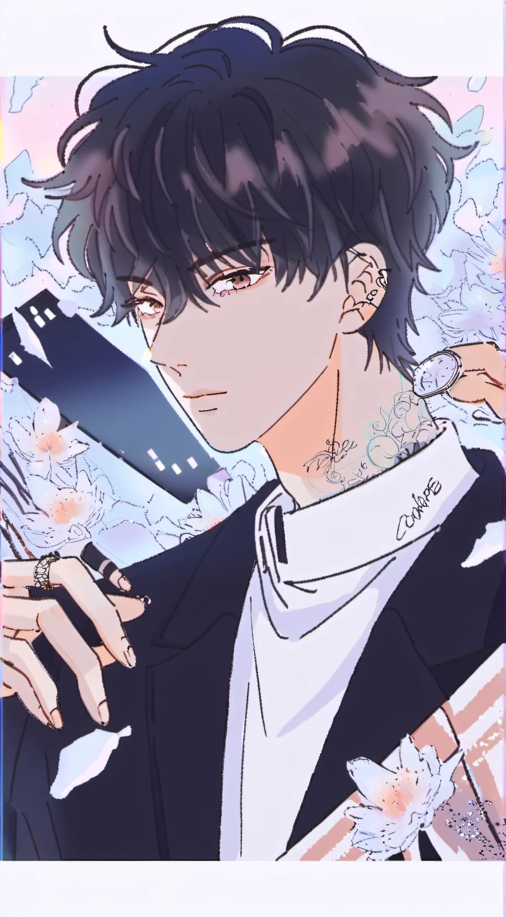 ai character: Zander background