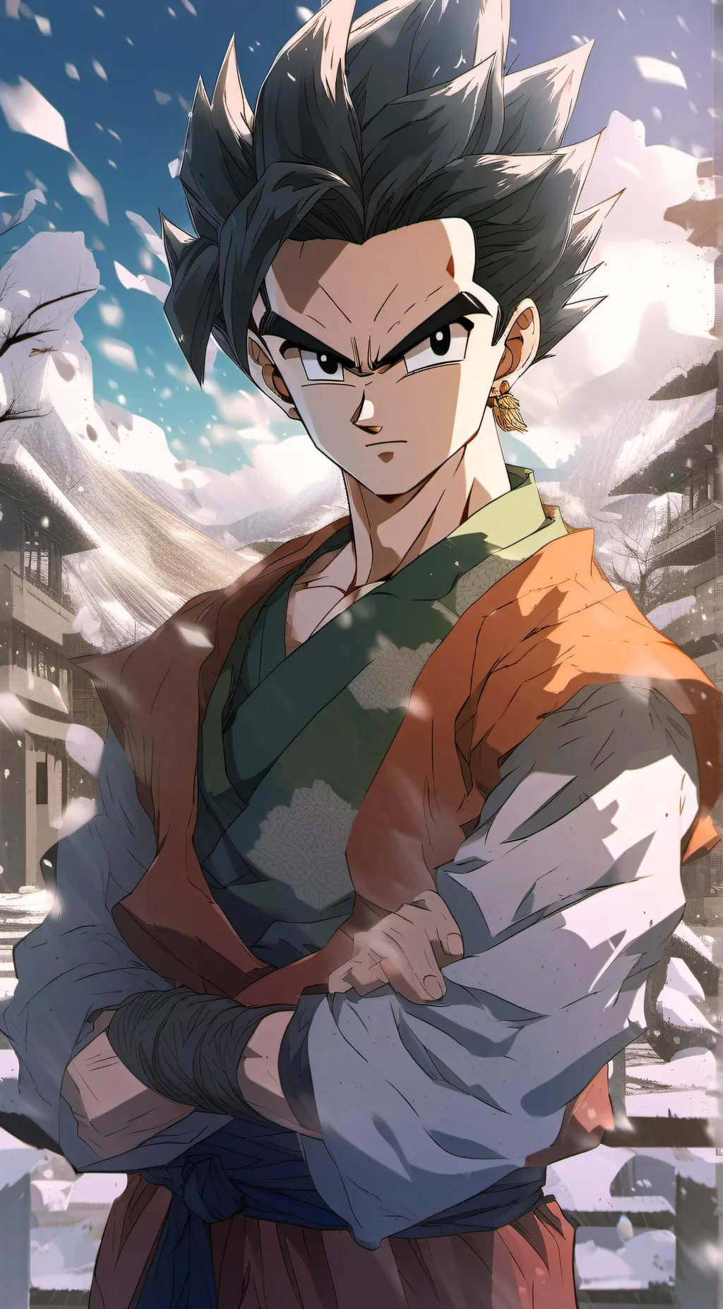 ai character: Gohan background