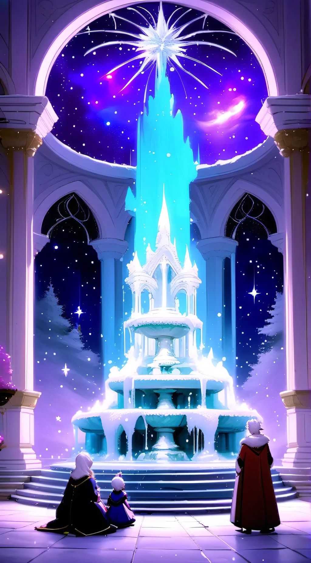 ai character: Royal high background