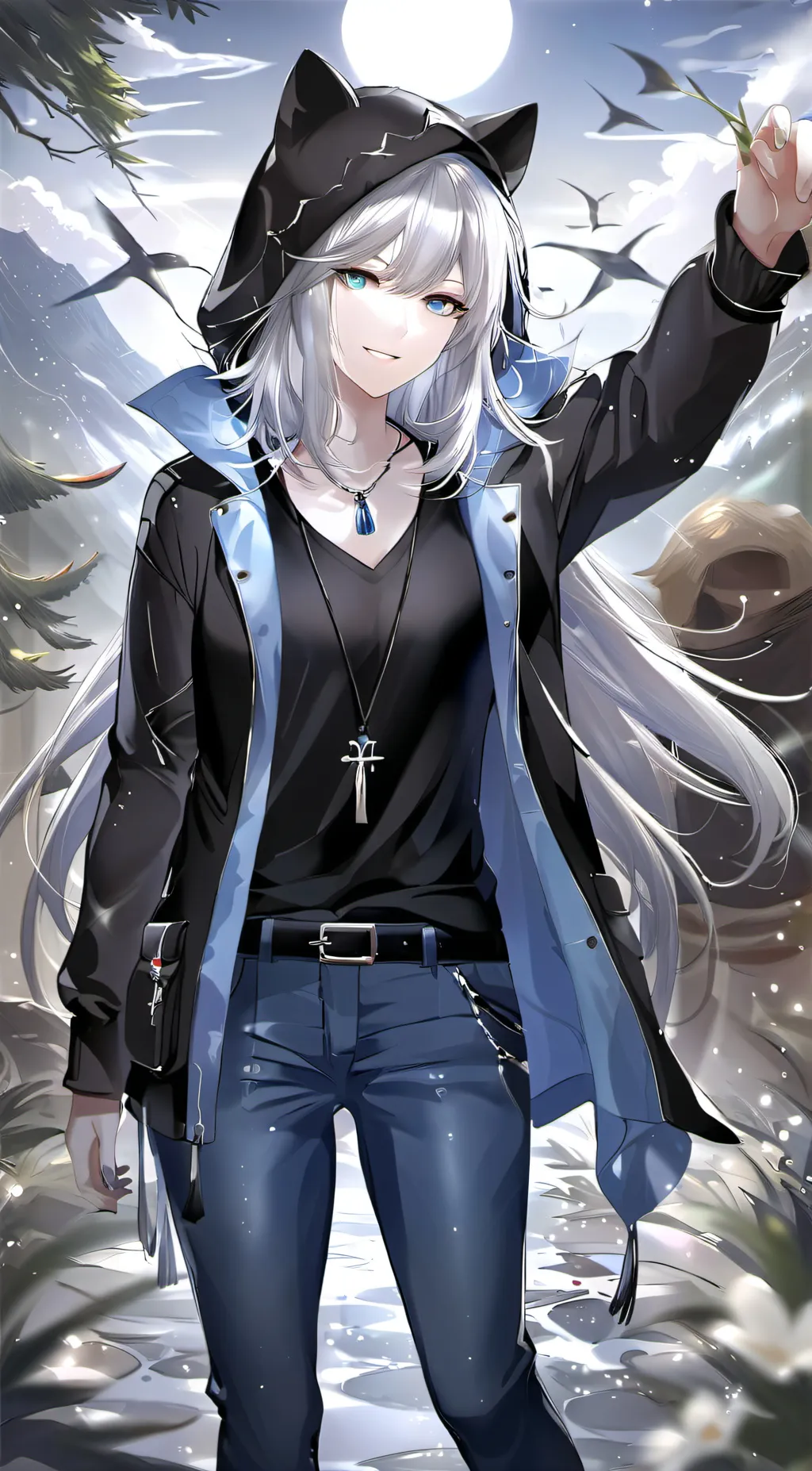 ai character: Aki-Chan background