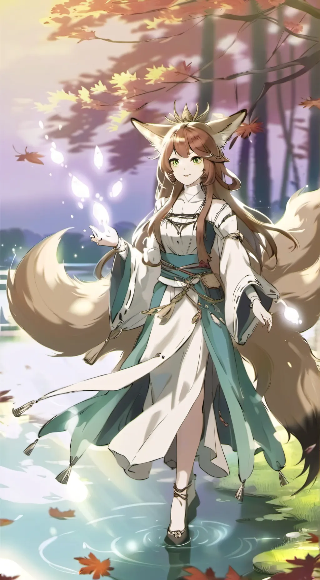 ai character: Ashlyn background