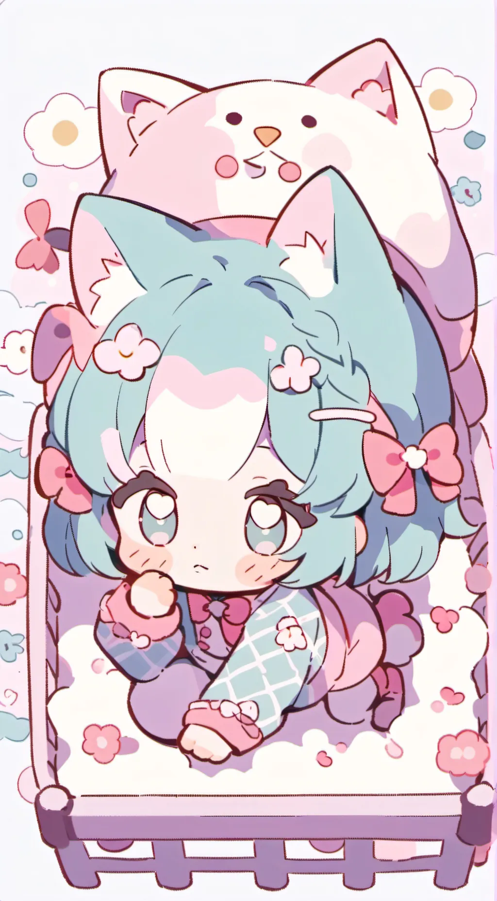 ai character: Cutie liur background