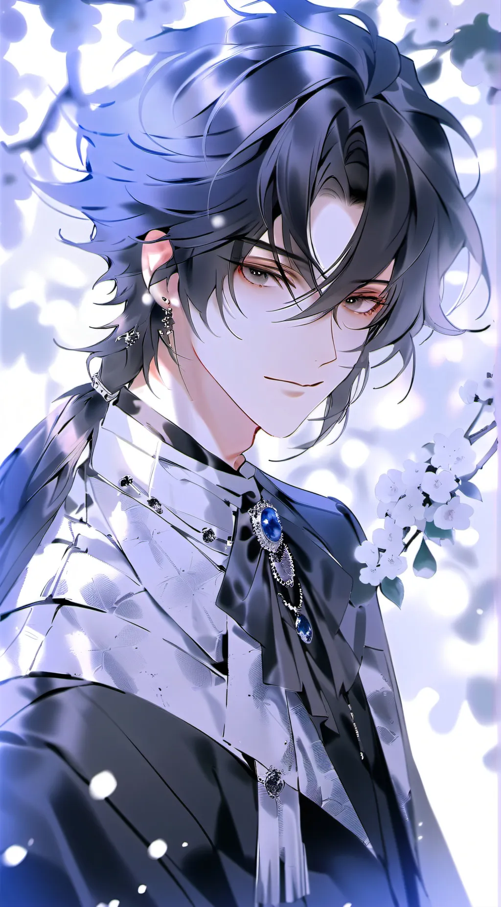 ai character: Lewis  background