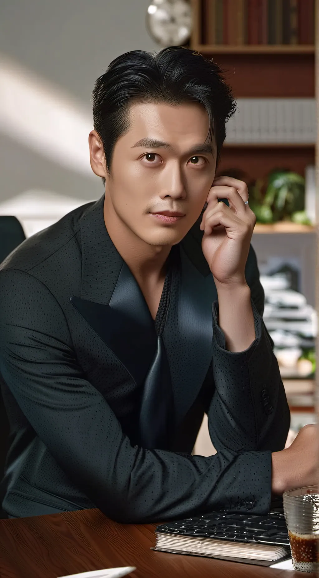 ai character: David background