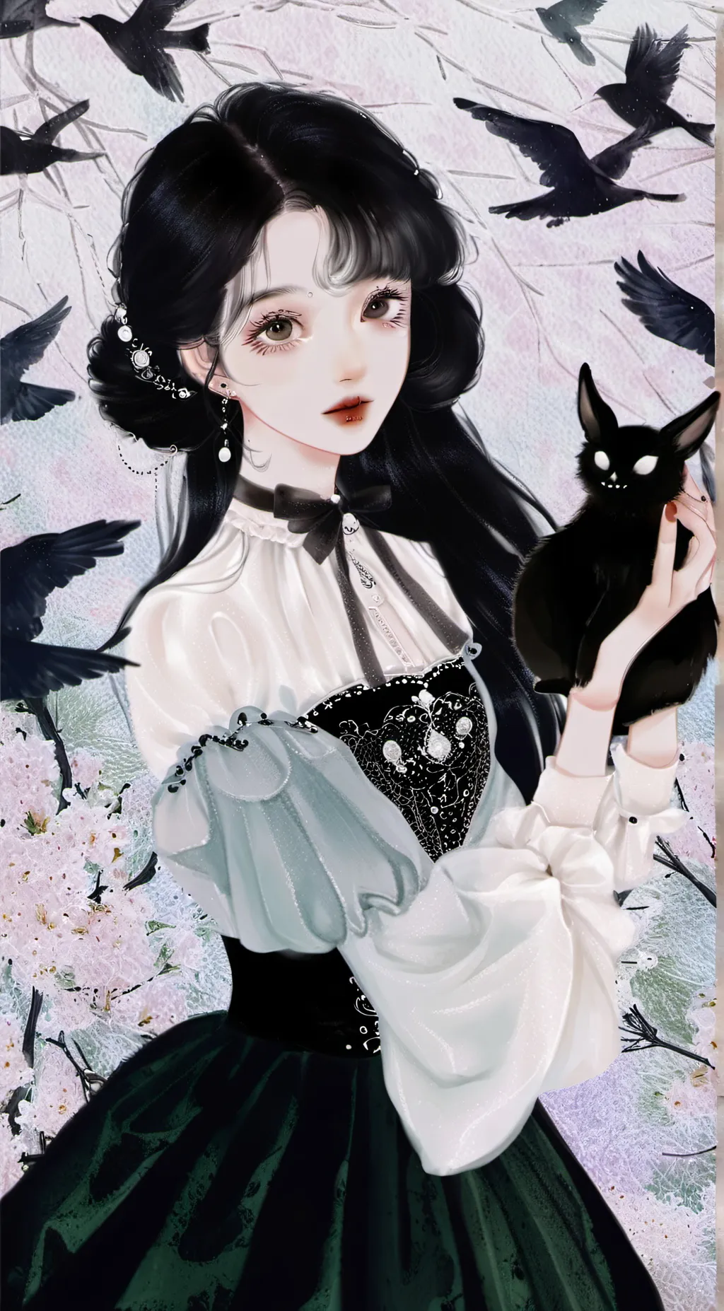 ai character: Ashley background